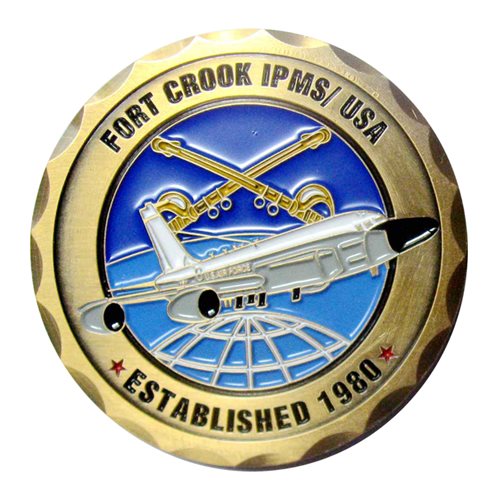 International Plastic Modelers' Society Fort Crook Challenge Coin