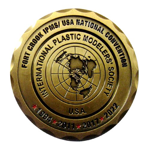 International Plastic Modelers' Society Fort Crook Challenge Coin - View 2