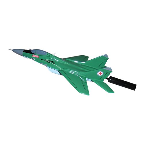 North Korean Air Force MiG-29 Fulcrum Custom Airplane Model Briefing Sticks - View 5