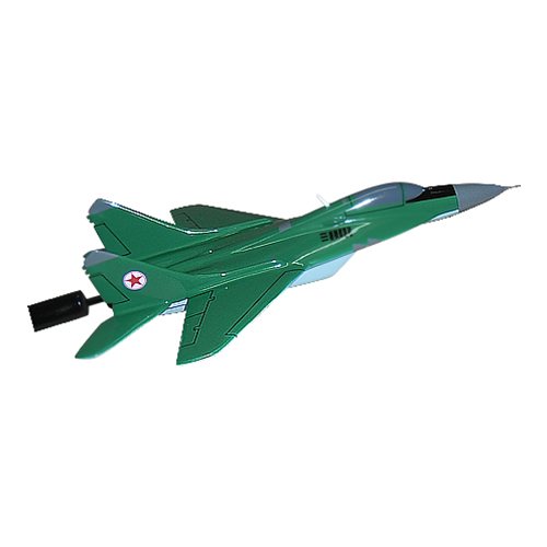 North Korean Air Force MiG-29 Fulcrum Custom Airplane Model Briefing Sticks - View 6