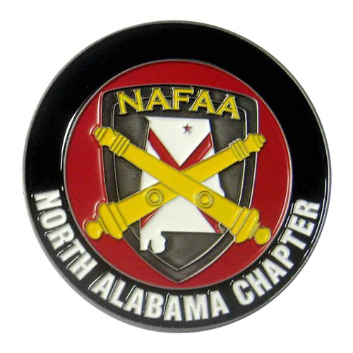 Huntsville Air Defense Artillery Organization Challenge Coin - View 2