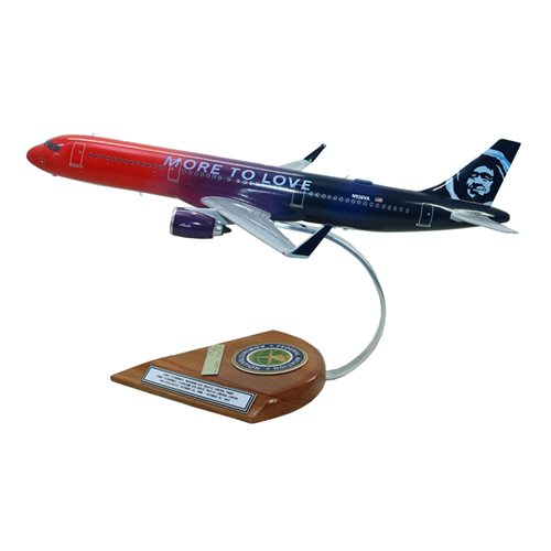 Alaska Airlines Airbus A321-253 Custom Aircraft Model - View 2