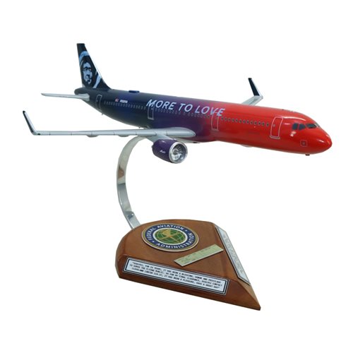 Alaska Airlines Airbus A321-253 Custom Aircraft Model - View 4