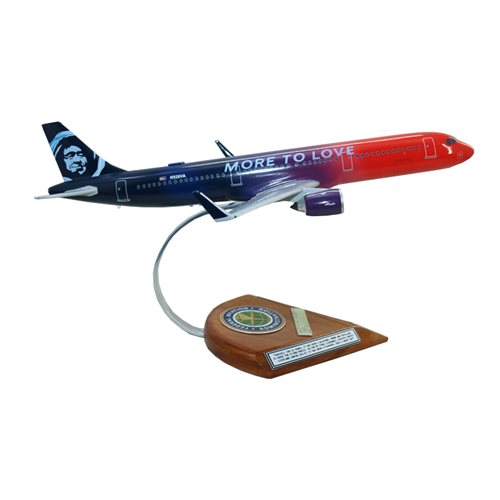 Alaska Airlines Airbus A321-253 Custom Aircraft Model - View 5