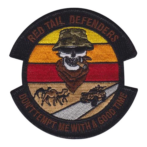 332 ESFS Red Tail Defenders Patch