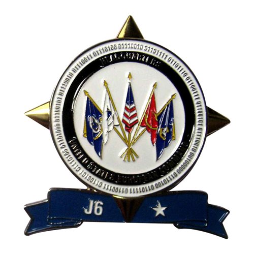 EUCOM J6 Director Challenge Coin - View 2