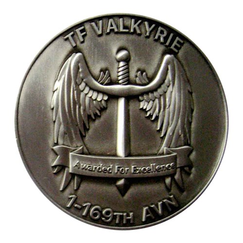 HHC 1-169 AVN TF VALKYRIE Challenge Coin