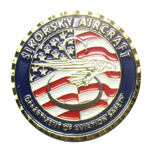 LM Sikorsky Aviation Safety Challenge Coin
