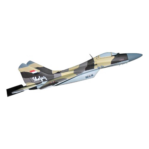 Yemen Air Force MiG-29 Fulcrum Custom Airplane Model Briefing Sticks - View 3