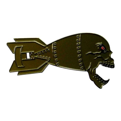 UTTR Det 1 Skull Bomb  Challenge Coin - View 2