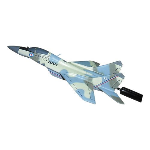 Uzbekistan Air Force MiG-29 Fulcrum Custom Airplane Model Briefing Sticks  - View 2