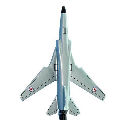 North Korean Air Force MiG-23 Flogger Custom Airplane Model Briefing Sticks - View 3