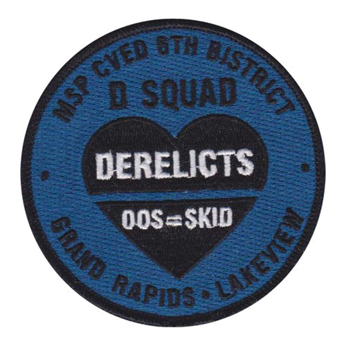 Michigan State Police Derelicts Patch