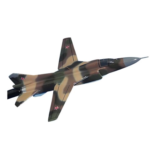 Russian Air Force MiG-23 Flogger Custom Airplane Model Briefing Sticks - View 2