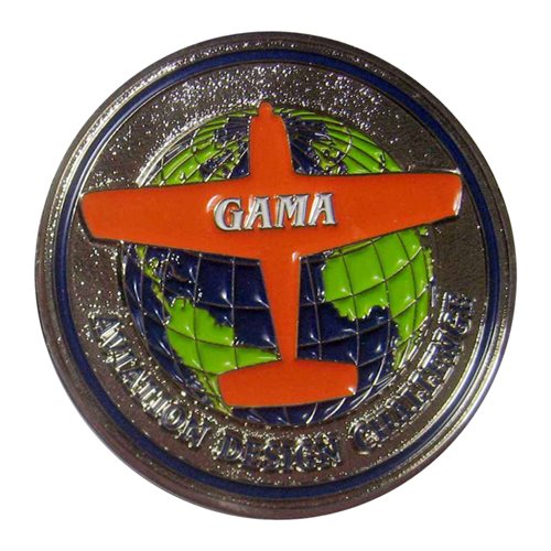 GAMA ADC Challenge Coin - View 2