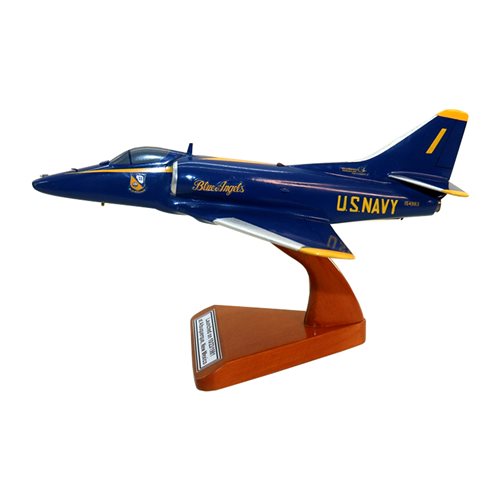 Design Your Own USN Blue Angels A-4F Custom Aircraft Model - View 2