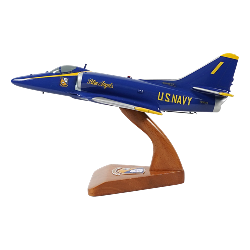 Design Your Own USN Blue Angels A-4F Custom Aircraft Model - View 2