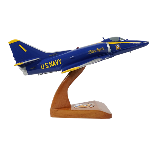 Design Your Own USN Blue Angels A-4F Custom Aircraft Model - View 4