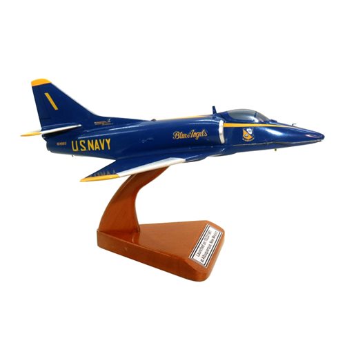 Design Your Own USN Blue Angels A-4F Custom Aircraft Model - View 5