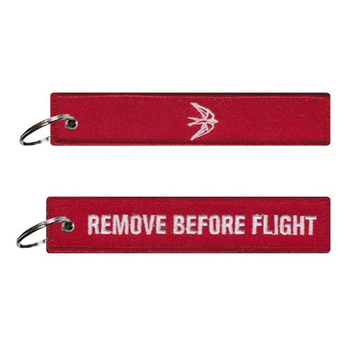 Meta Aerospace Red RBF Key Flag