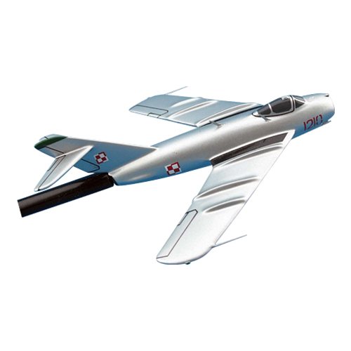 Polish Air Force MIG-17 Custom Airplane Model Briefing Sticks - View 2