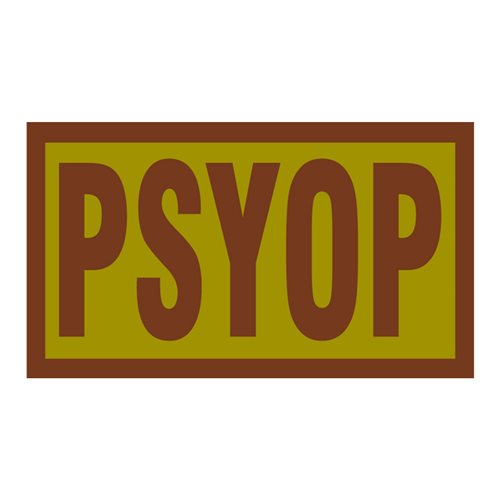 PSYOP Duty Identifier OCP Patch