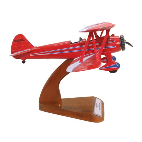 Design Your Own Boeing Stearman Model 75 PT-17 Custom Aircraft Model - View 5