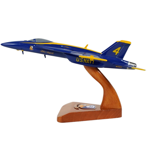 Design Your Own USN Blue Angels F/A-18E Custom Aircraft Model - View 2