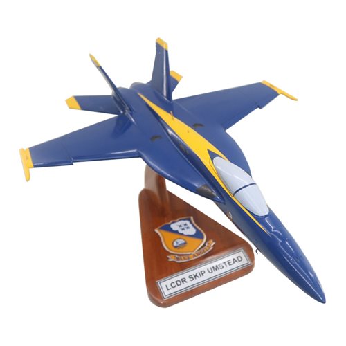 Design Your Own USN Blue Angels F/A-18E Custom Aircraft Model - View 4