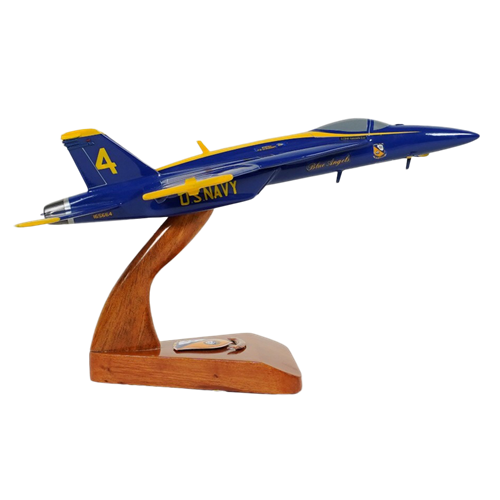 Design Your Own USN Blue Angels F/A-18E Custom Aircraft Model - View 4