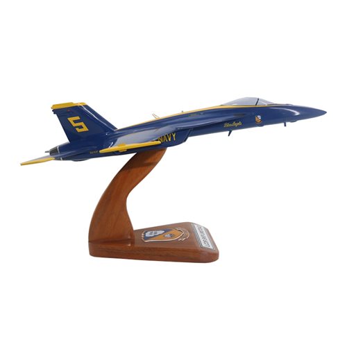 Design Your Own USN Blue Angels F/A-18E Custom Aircraft Model - View 5