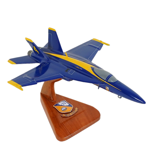 Design Your Own USN Blue Angels F/A-18E Custom Aircraft Model - View 5