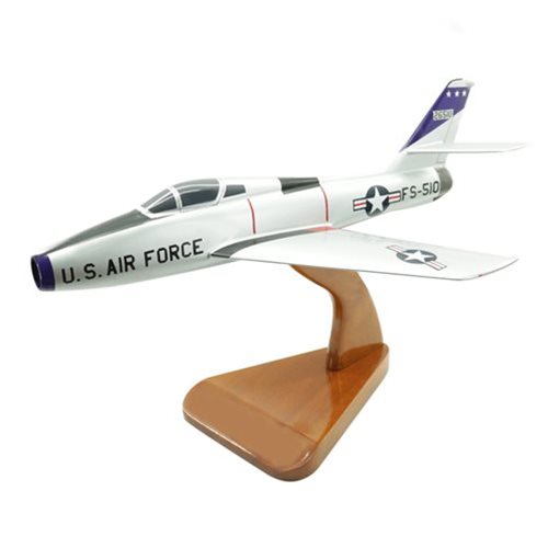 Custom F-84 Thunderjet Airplane Model