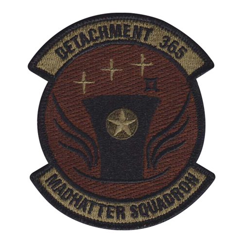 AFROTC Det 365 Madhatter OCP Patch