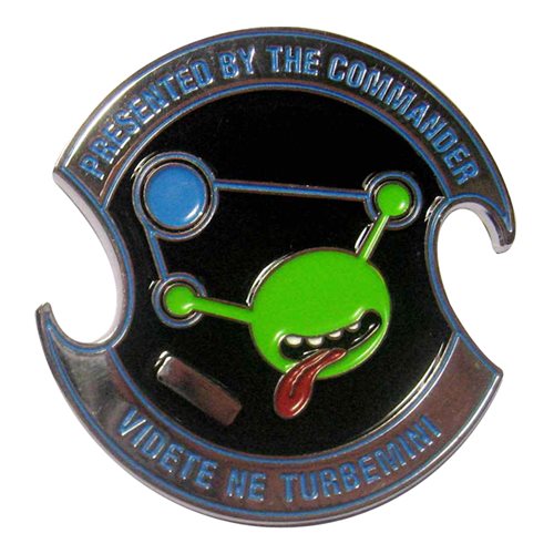 42 COS Commander Bottle Opener Challenge Coin - View 2