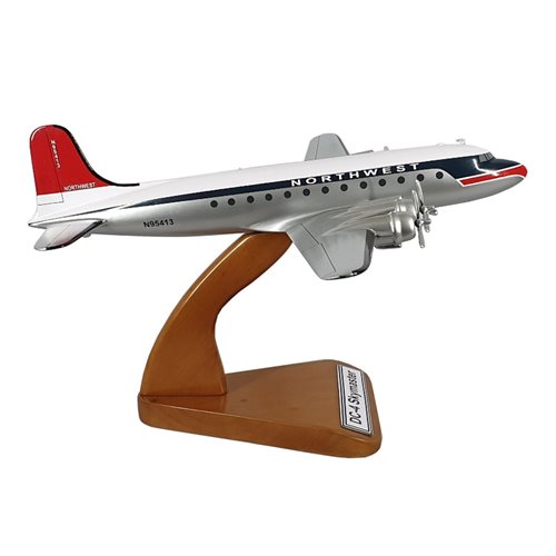 Northwest Airlines DC-4 Skymaster Custom Aircraft Model - View 5