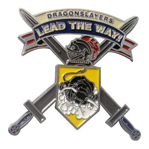 56 CES Dragonslayers Bottle Opener Challenge Coin - View 2