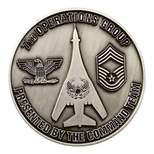 7 OG Commander Challenge Coin - View 2