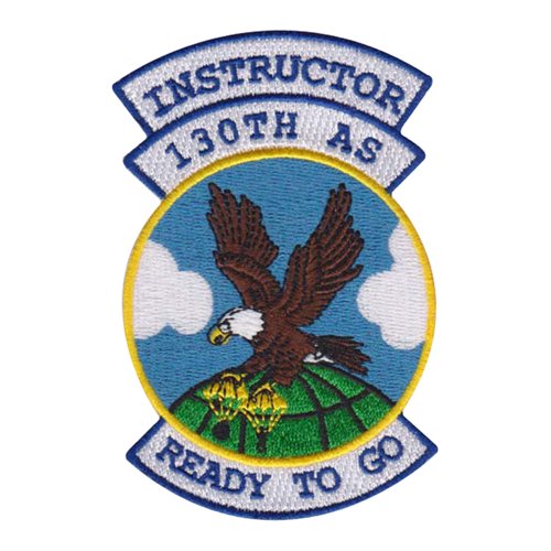 130 AS Instructor Patch