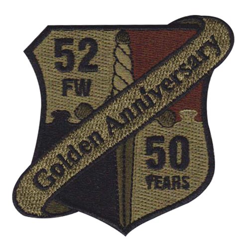 52 FW 50th Golden Anniversary OCP Patch