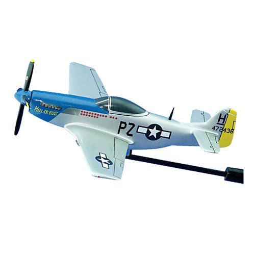 Hell-er Bust P-51D Custom Airplane Model Briefing Sticks
