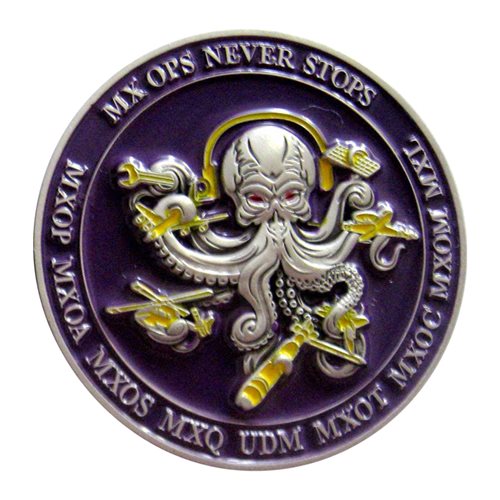 18 MXG Kraken Challenge Coin - View 2
