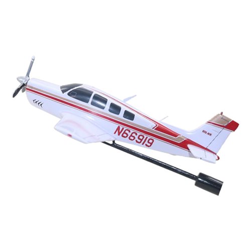 A36 Beechcraft Custom Airplane Model Briefing Stick - View 2