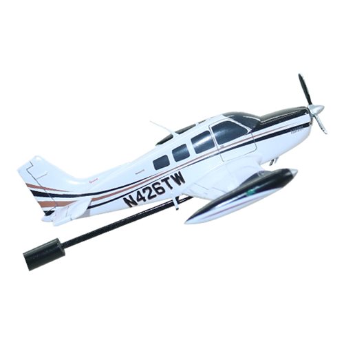 A36 Beechcraft Custom Airplane Model Briefing Stick - View 3