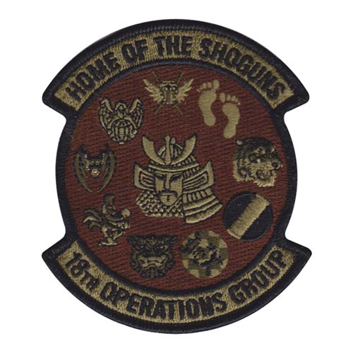 専用　Players Association 18 OG Custom Patches | 18th Operations Group Patches