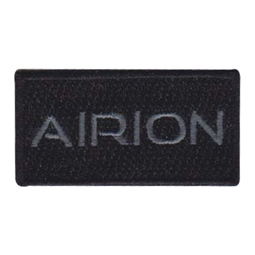 Airion Grey Logo Pencil Patch