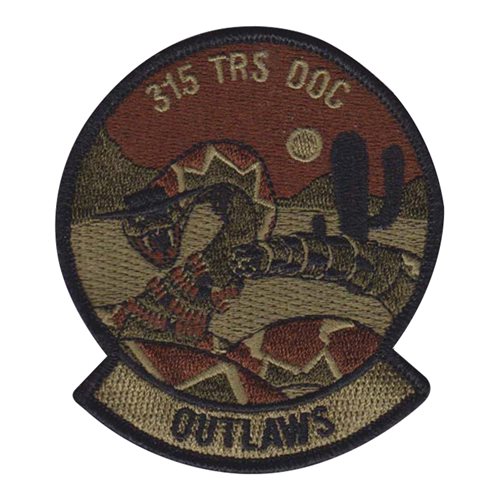 315 TRS DOC Outlaws OCP Patch