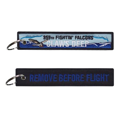 355 AMU Fightin Falcon Key Flag