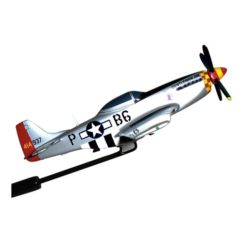 Gentleman Jim P-51D Custom Airplane Model Briefing Sticks - View 2