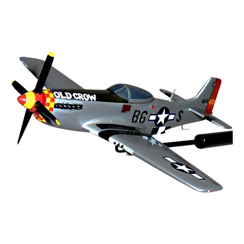 Old Crow P-51D Custom Airplane Model Briefing Stick